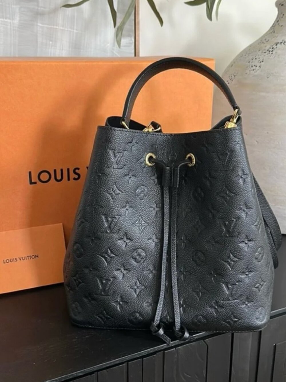 Louis Vuitton Black Empriente Neonoe
